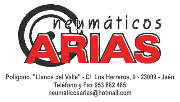 Patrocinadores Neumáticos ARIAS